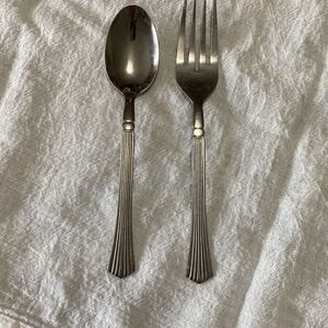 Totally Today replacement fork and spoon stainless flatware kitchen eating utens
